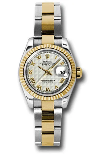 Rolex Steel and 18k YG Datejust -26mm #179173
