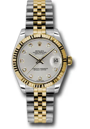 Rolex Steel and 18k YG Datejust - 31mm - Mid-Size #178273 sdj