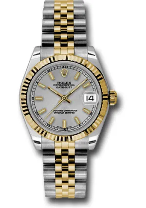 Rolex Steel and 18k YG Datejust - 31mm - Mid-Size #178273 sij