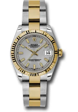 Rolex Steel and 18k YG Datejust - 31mm - Mid-Size #178273 sio