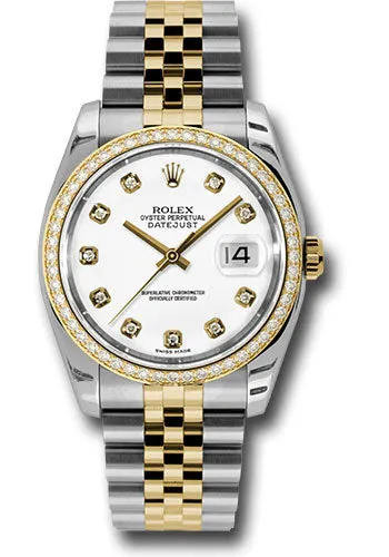 Rolex Steel and 18k YG Datejust- 36mm #116243