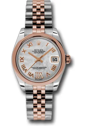 Rolex Steel and RG Datejust - 31mm - Mid-Size #178241 mdrj