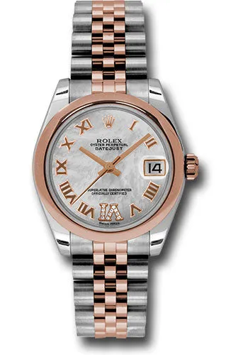 Rolex Steel and RG Datejust - 31mm - Mid-Size #178241 mdrj