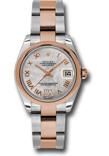 Rolex Steel and RG Datejust - 31mm - Mid-Size #178241 mdro