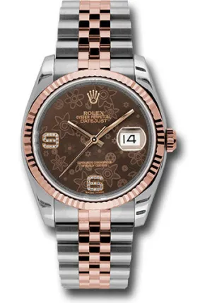 Rolex Steel and Rose Gold Datejust-36mm #116231