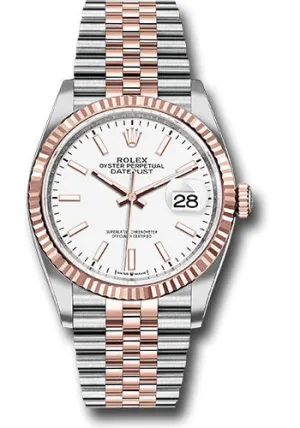 Rolex Steel and Rose Gold Datejust-36mm #126231