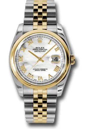 Rolex Steel and Yellow Gold Datejust-36mm #116203