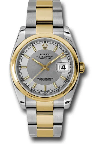 Rolex Steel and Yellow Gold Datejust-36mm #116203