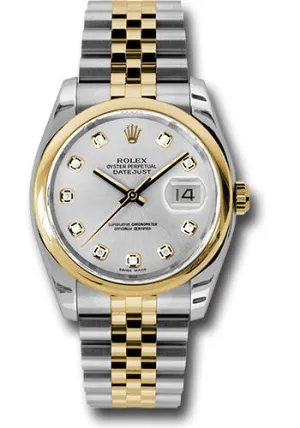 Rolex Steel and Yellow Gold Datejust-36mm #116203