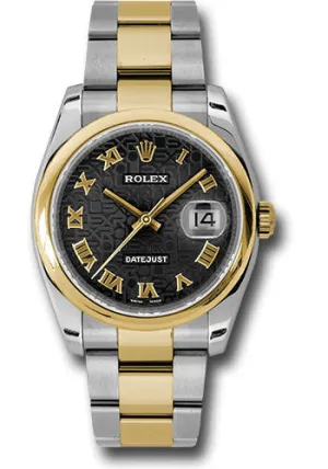 Rolex Steel and Yellow Gold Datejust-36mm #116203