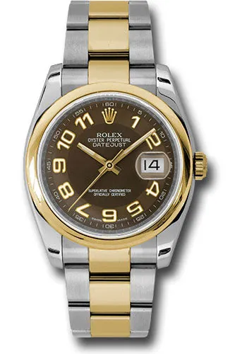 Rolex Steel and Yellow Gold Datejust-36mm #116203