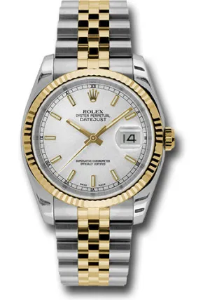 Rolex Steel and Yellow Gold Datejust-36mm #116233