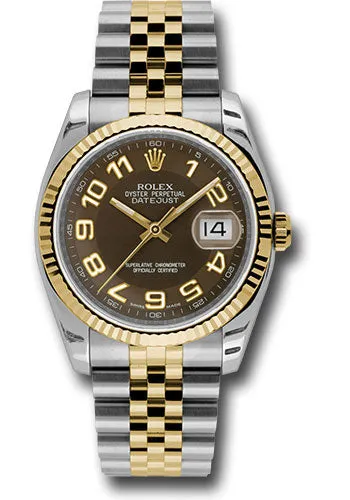 Rolex Steel and Yellow Gold Datejust-36mm #116233