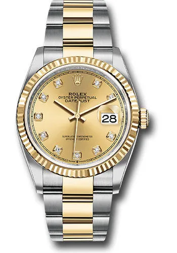 Rolex Steel and Yellow Gold Datejust-36mm #126233