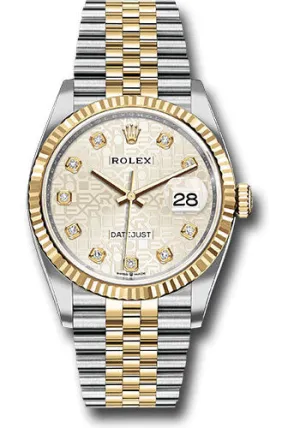 Rolex Steel and Yellow Gold Datejust-36mm #126233