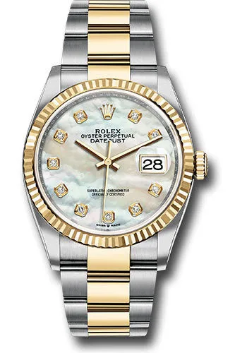 Rolex Steel and Yellow Gold Datejust-36mm #126233