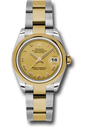 Rolex Steel and YG Datejust - 31mm - Mid-Size #