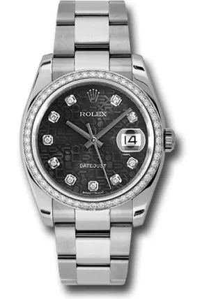 Rolex Steel Datejust- 36mm #116244
