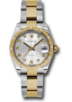 Rolex Steel, YG, & Diamond Datejust - 31mm - Mid-Size #178343 sjdo