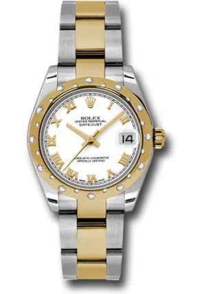 Rolex Steel, YG, & Diamond Datejust - 31mm - Mid-Size #178343 wro
