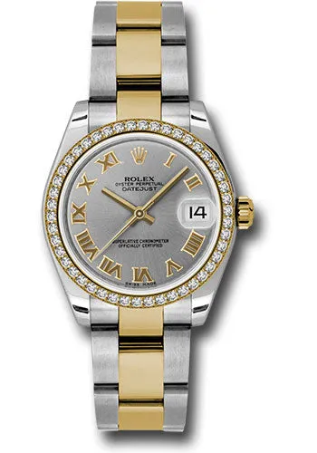 Rolex Steel, YG, & Diamond Datejust - 31mm - Mid-Size #178383 gro