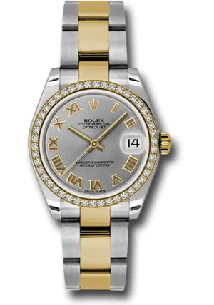 Rolex Steel, YG, & Diamond Datejust - 31mm - Mid-Size #178383 gro