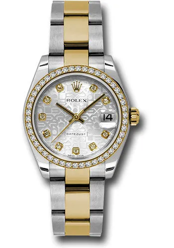 Rolex Steel, YG, & Diamond Datejust - 31mm - Mid-Size #178383 sjdo