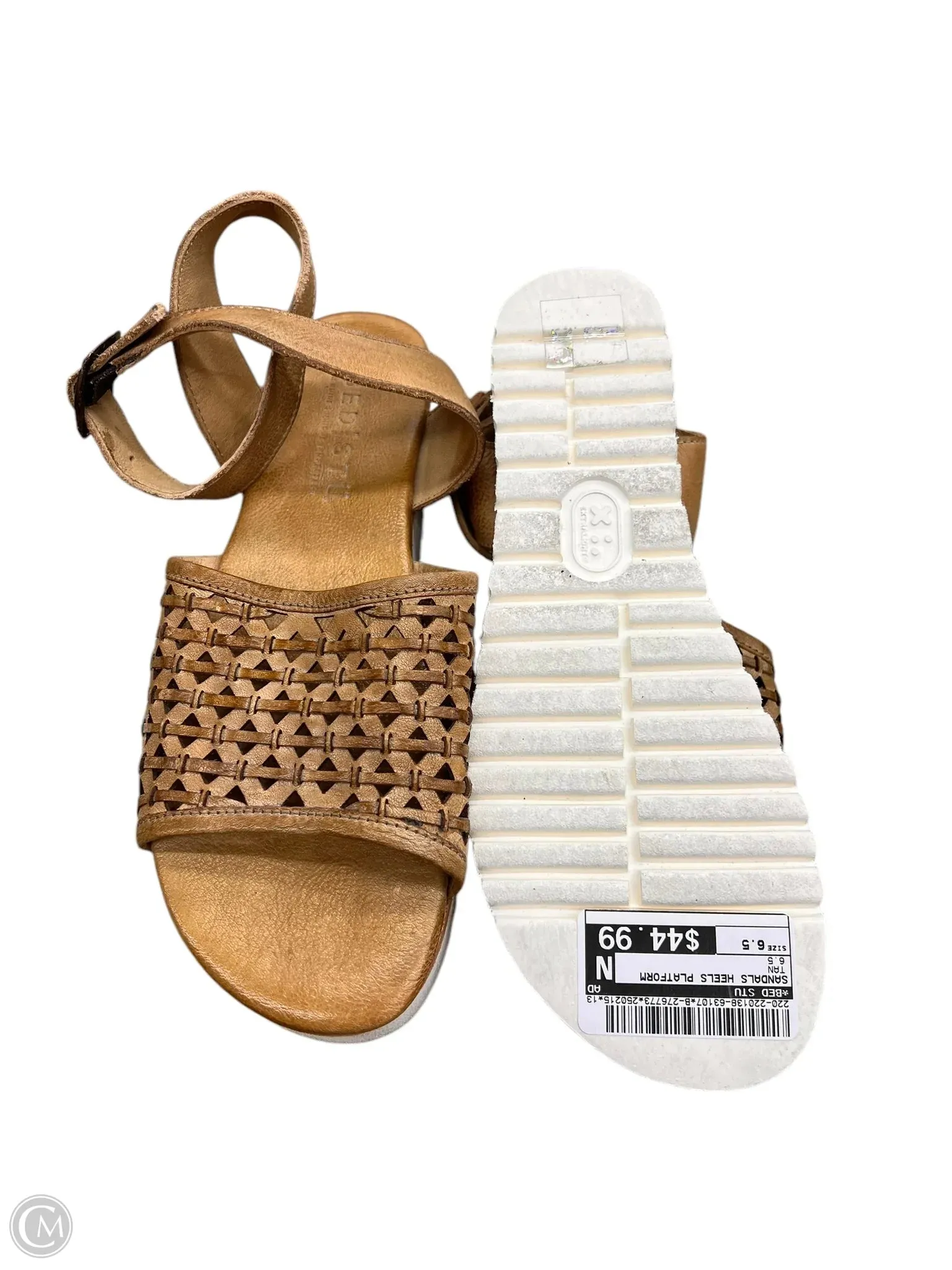 Sandals Heels Platform By Bed Stu  Size: 6.5
