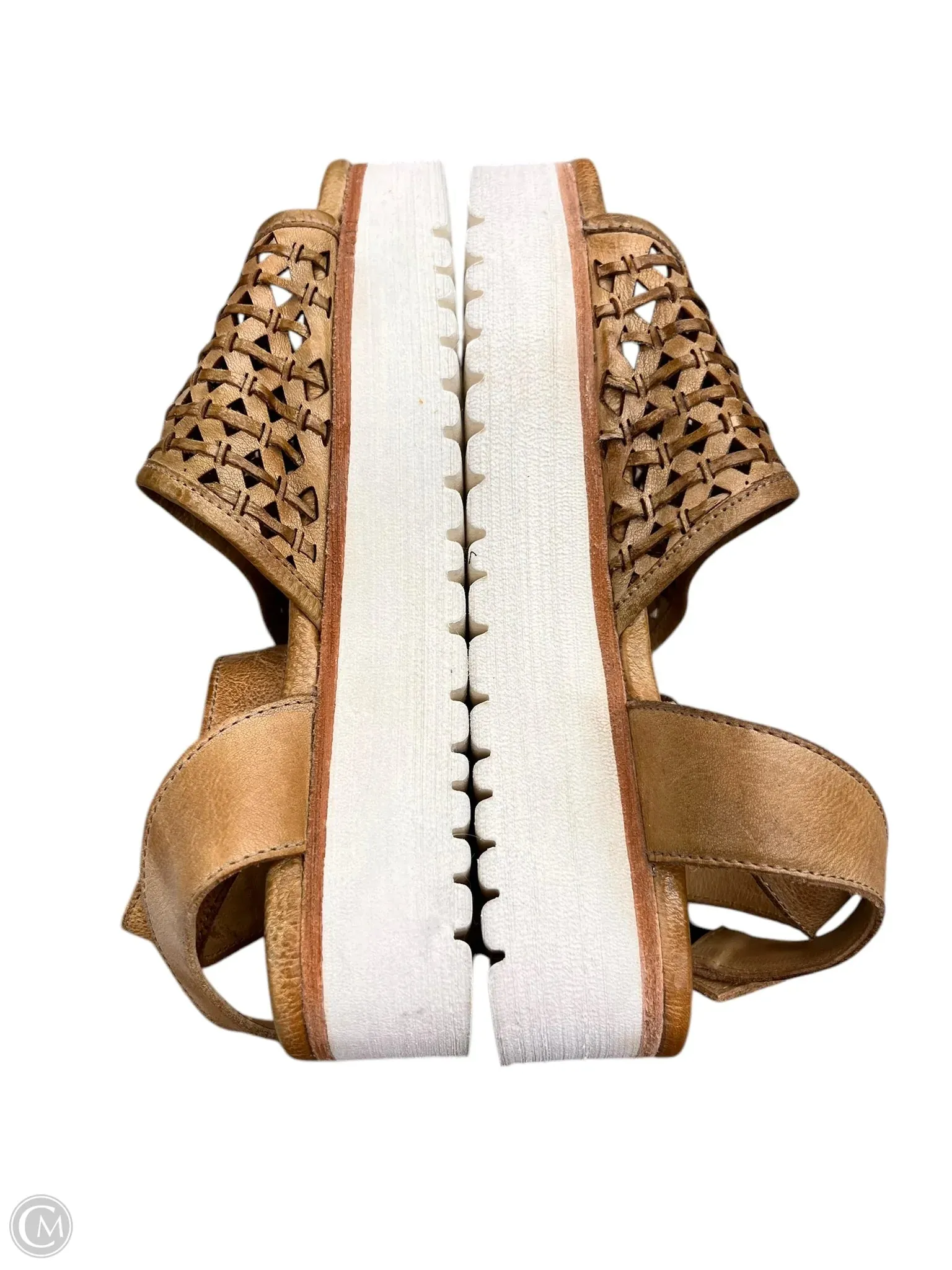 Sandals Heels Platform By Bed Stu  Size: 6.5