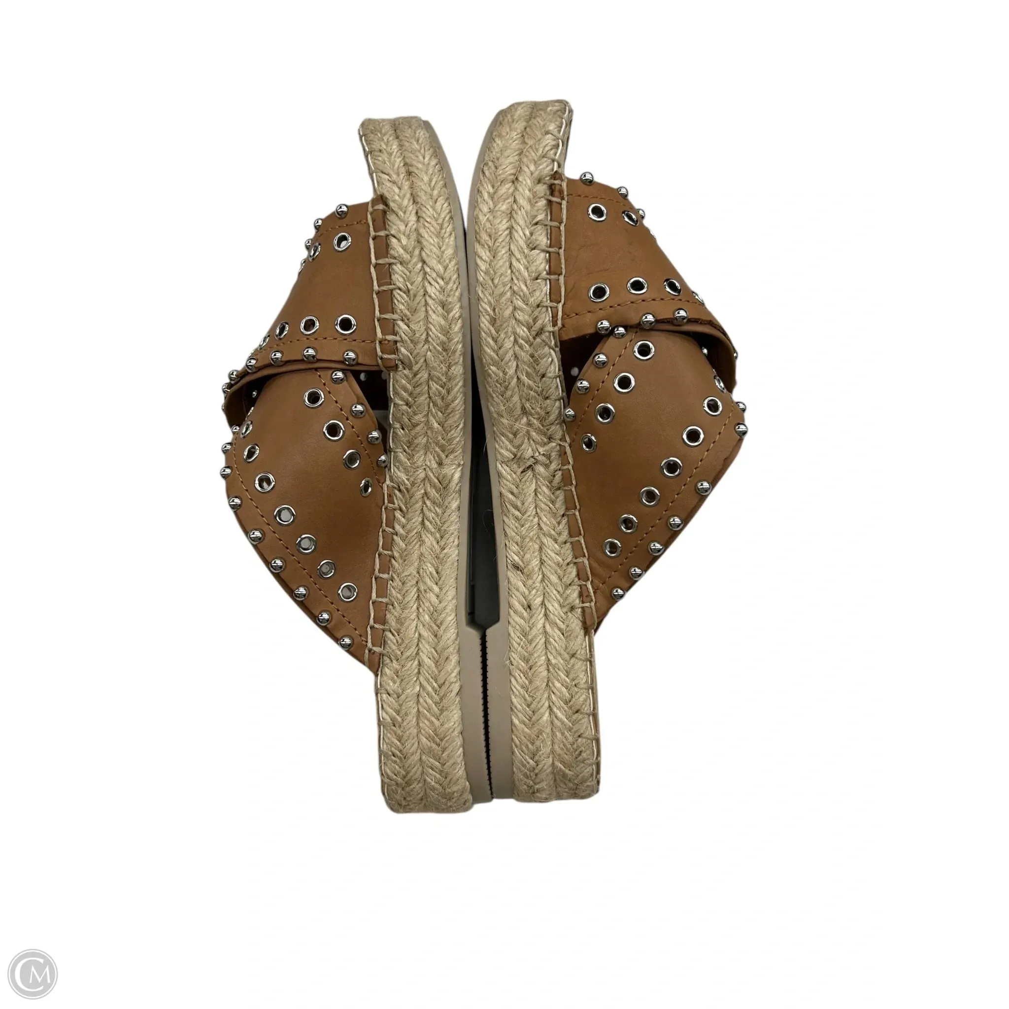 Sandals Heels Platform By Dolce Vita In Brown, Size: 8