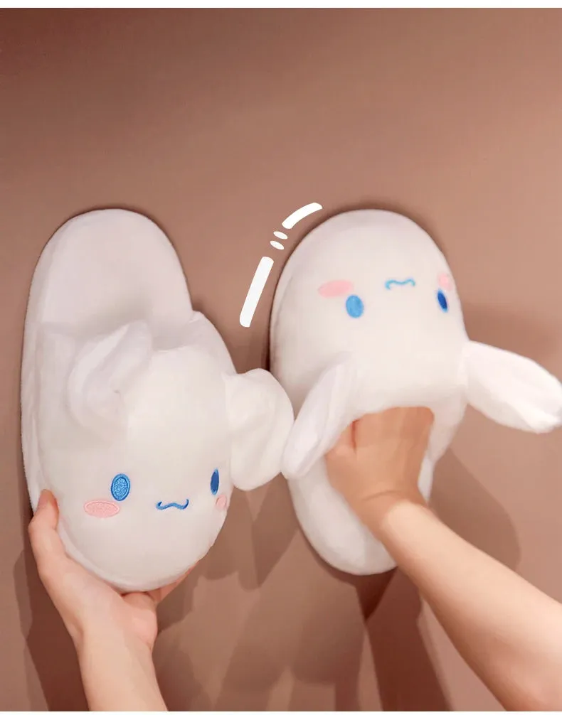 Sanrio Kuromi Indoor Slippers | House Slippers with Moving Ears