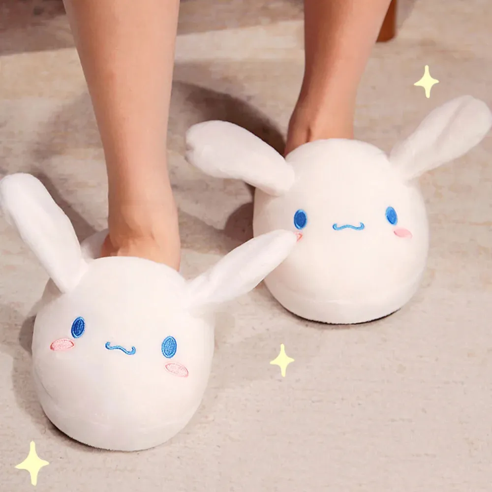 Sanrio Kuromi Indoor Slippers | House Slippers with Moving Ears