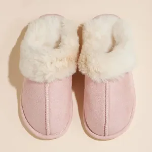 Sherpa Fur Indoor and Outdoor Slippers