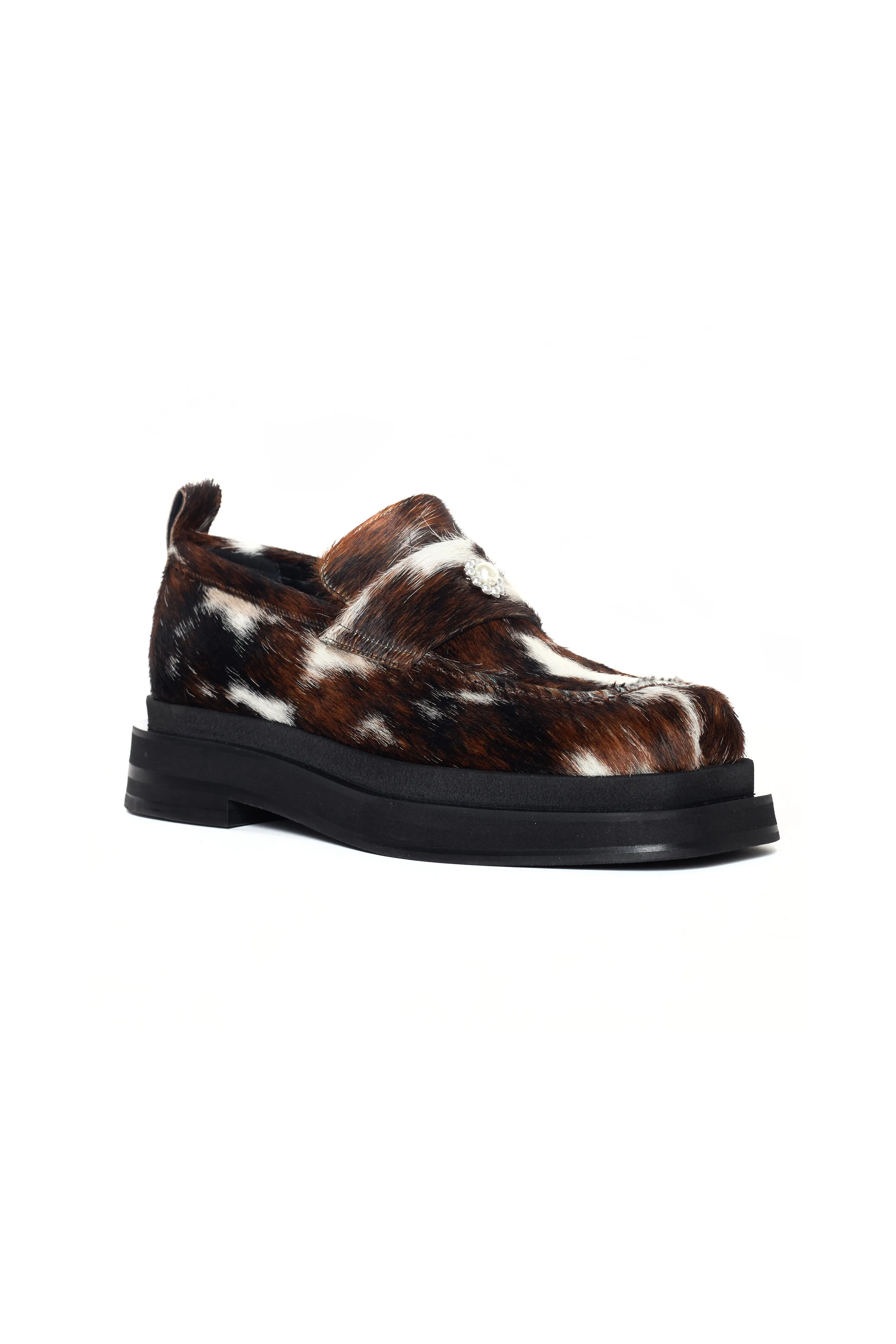 Simone Rocha Heart Toe Platform Loafers