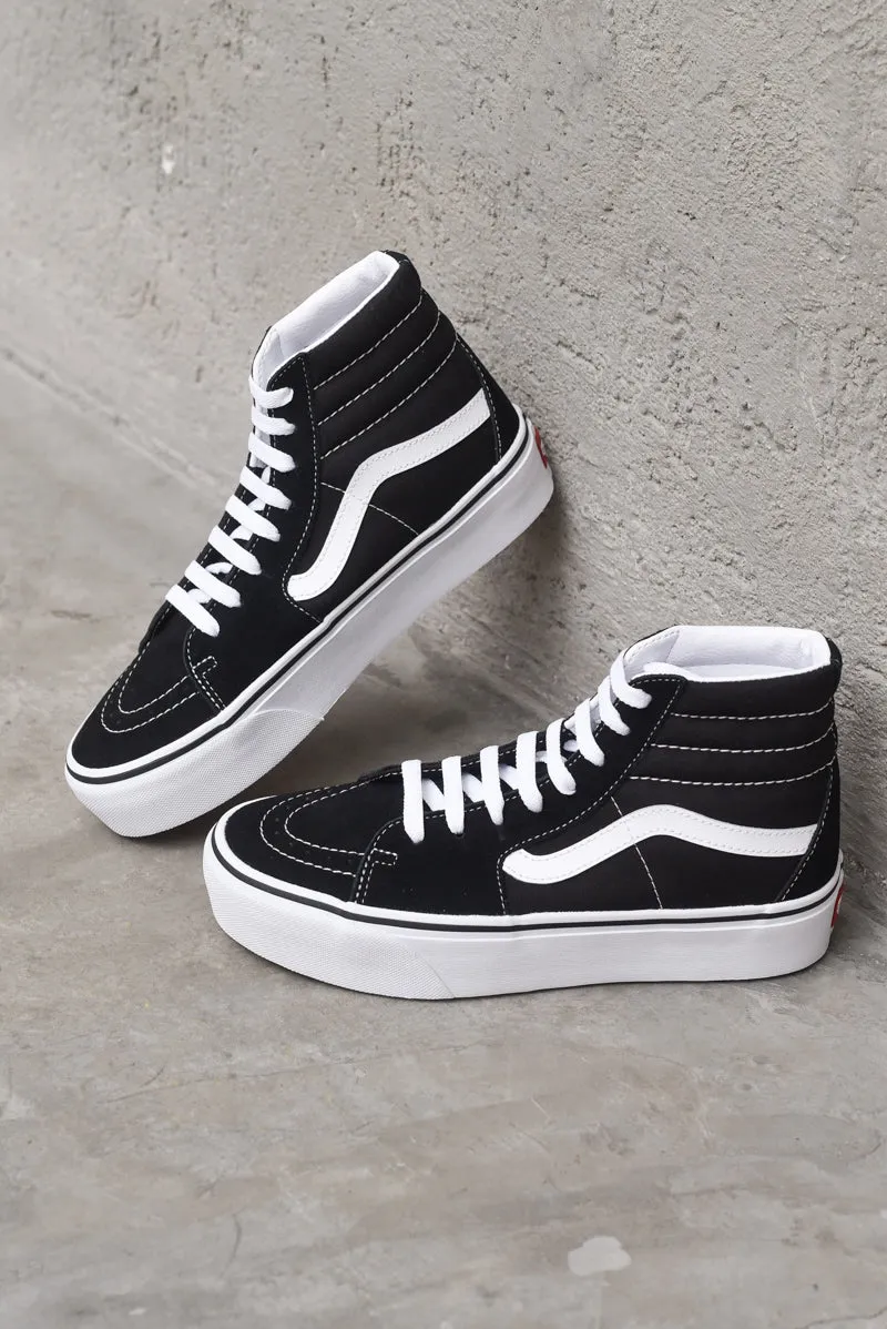 Sk8-Hi Platform 2 - Black/True White