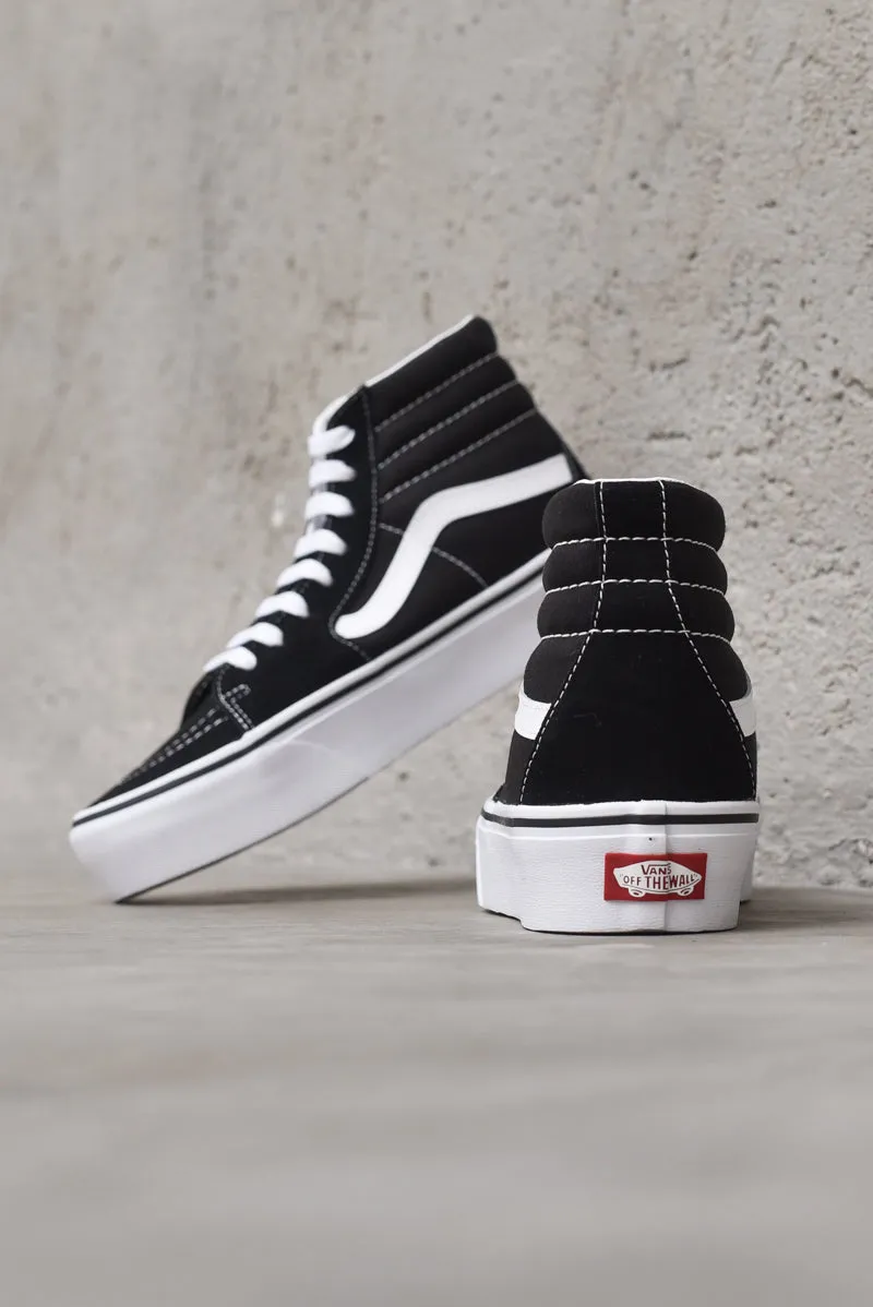 Sk8-Hi Platform 2 - Black/True White
