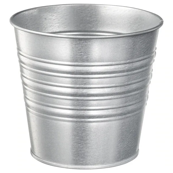 SOCKER - Plant Pot - galvanized - 12cm