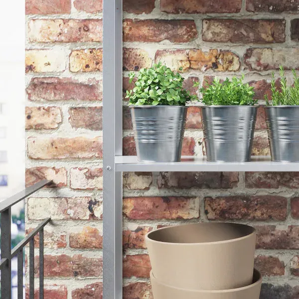 SOCKER - Plant Pot - galvanized - 12cm