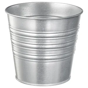 SOCKER - Plant Pot - galvanized - 12cm