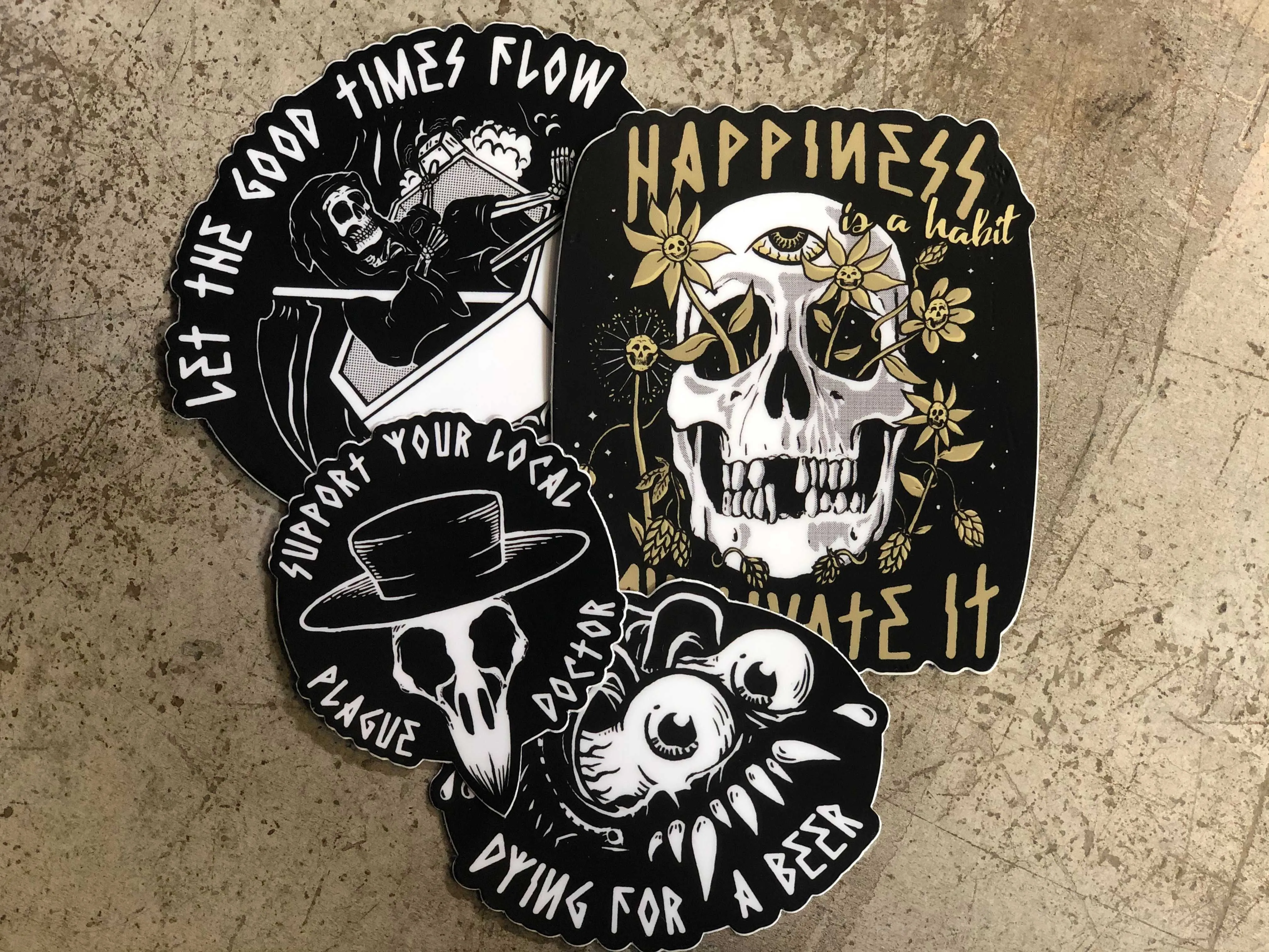 Sticker - Dying For A Beer