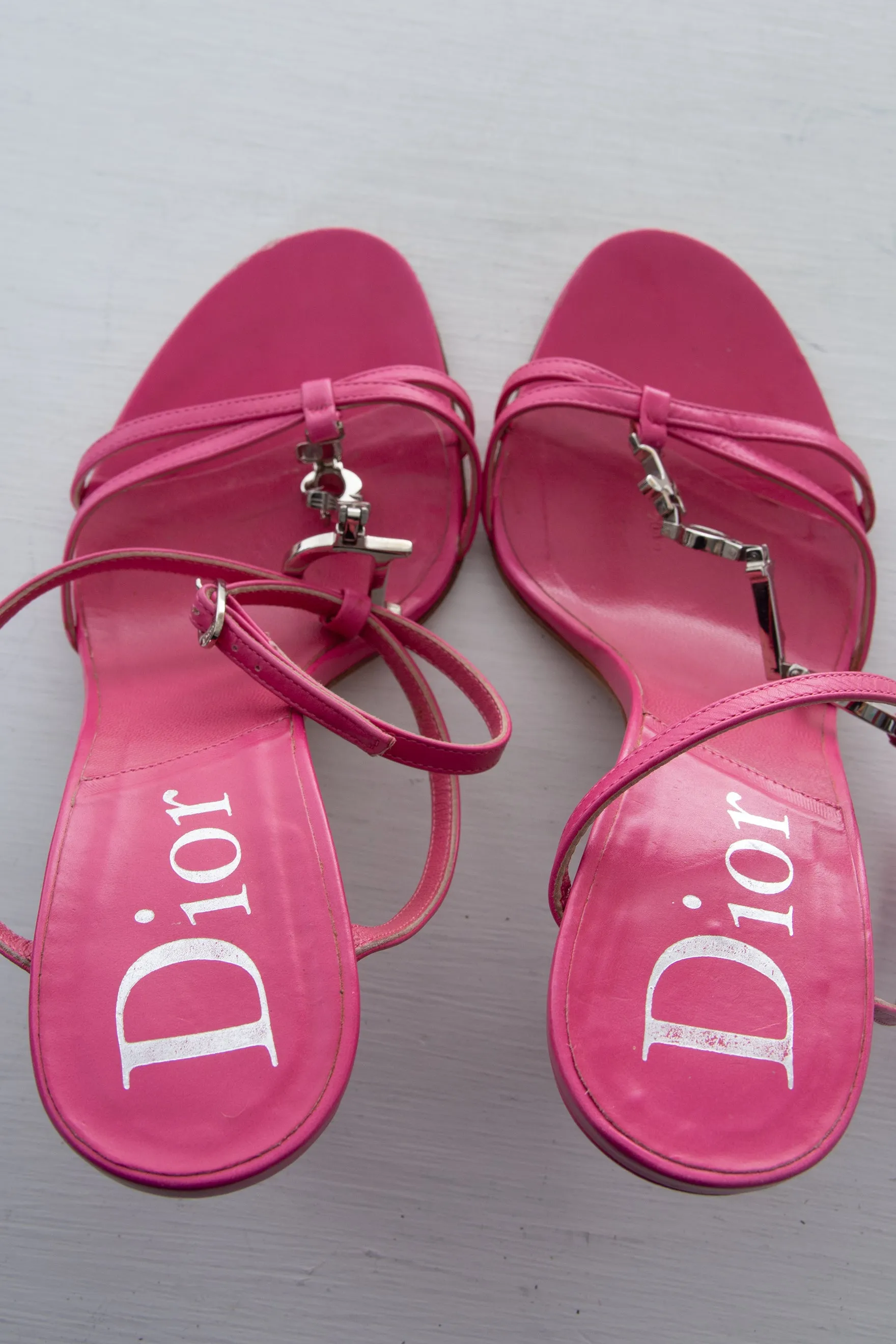 Strappy Logo Sandals