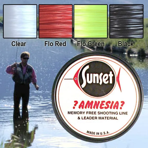 Sunset Amnesia Memory Free Monofilament Trace | 10lb / 4.5kg