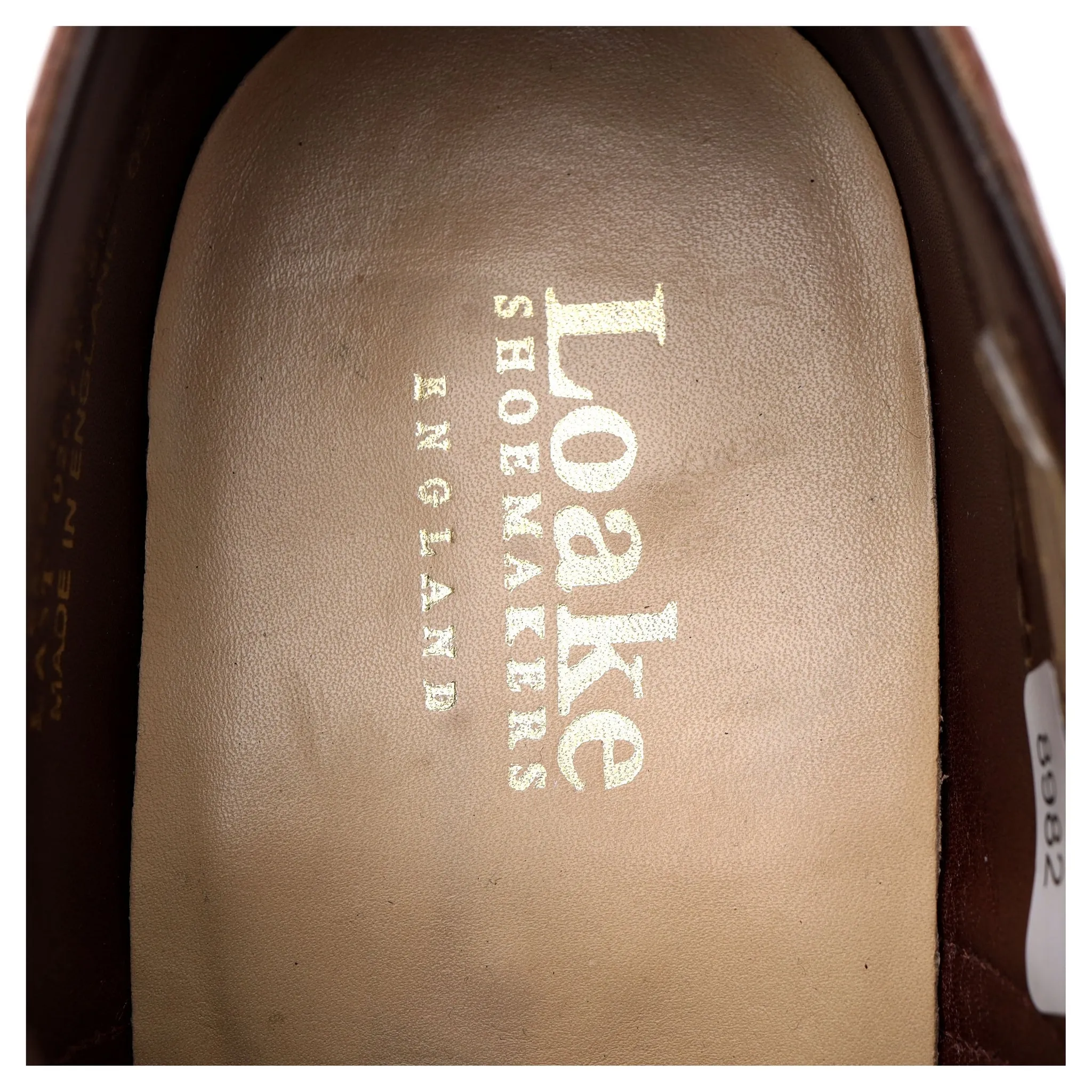 Tan Brown Leather Oxford Brogues UK 7 F