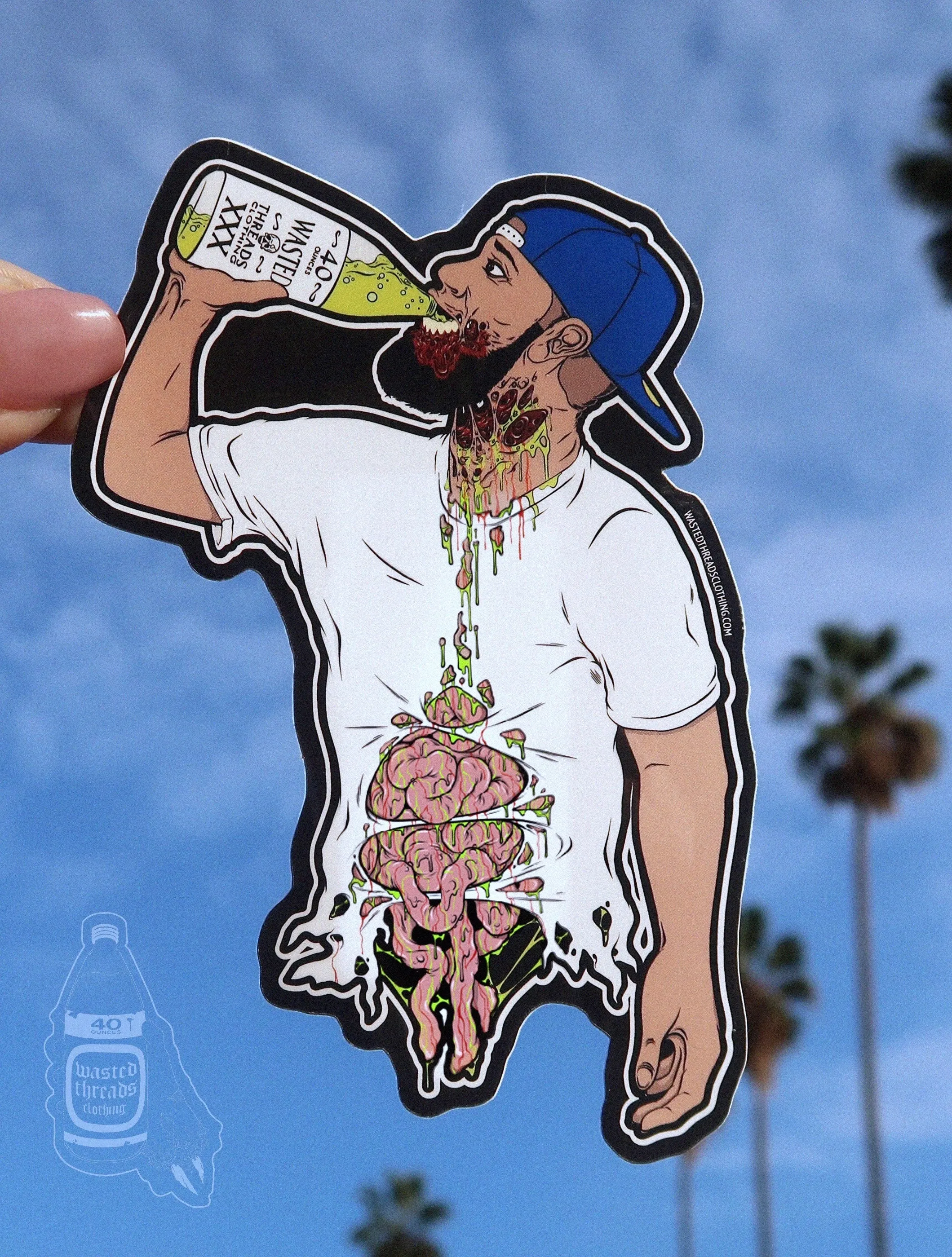 The 40 Ounce Sticker