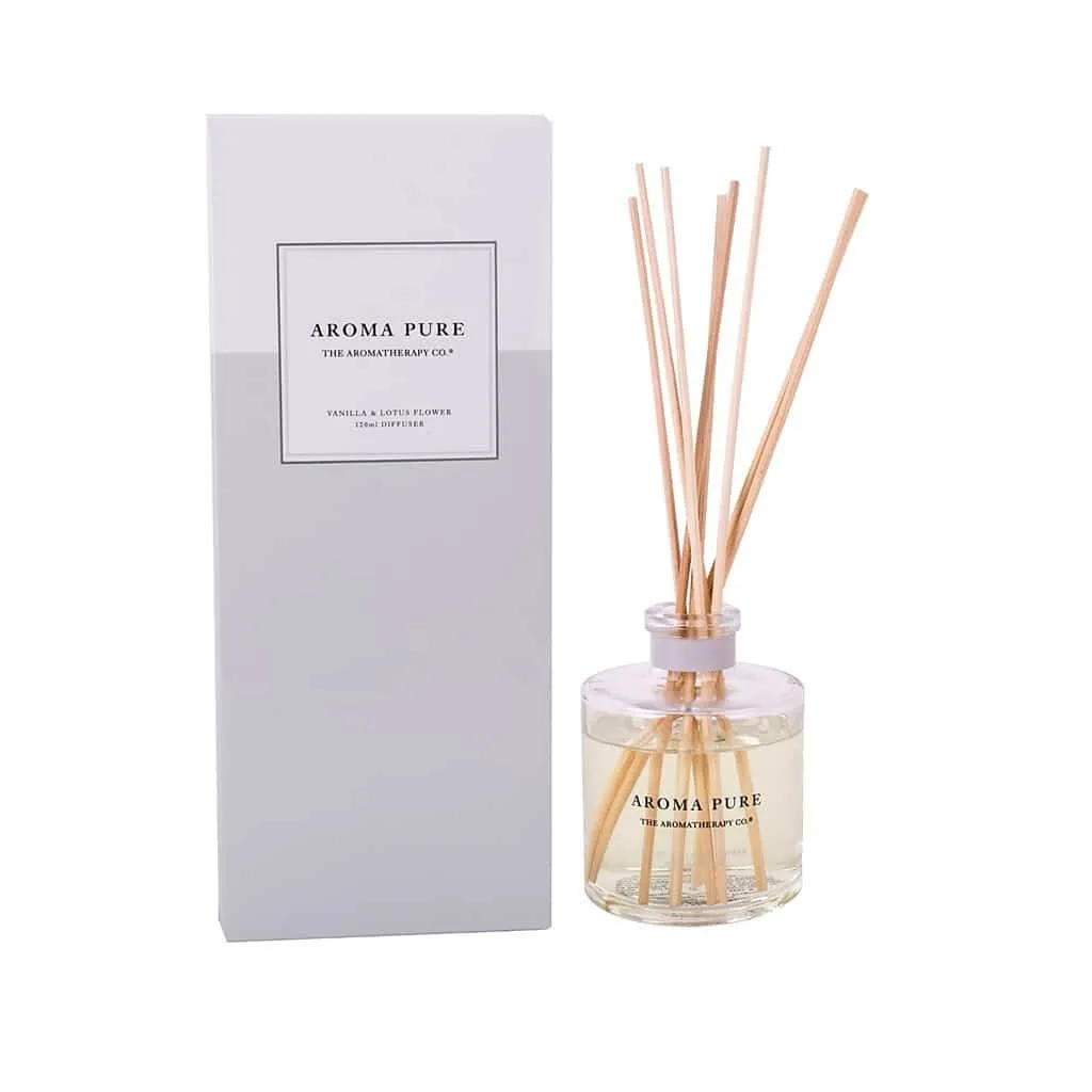 The Aromatherapy Co. - Aroma Pure - Diffuser 120ml - Vanilla & Lotus Flower