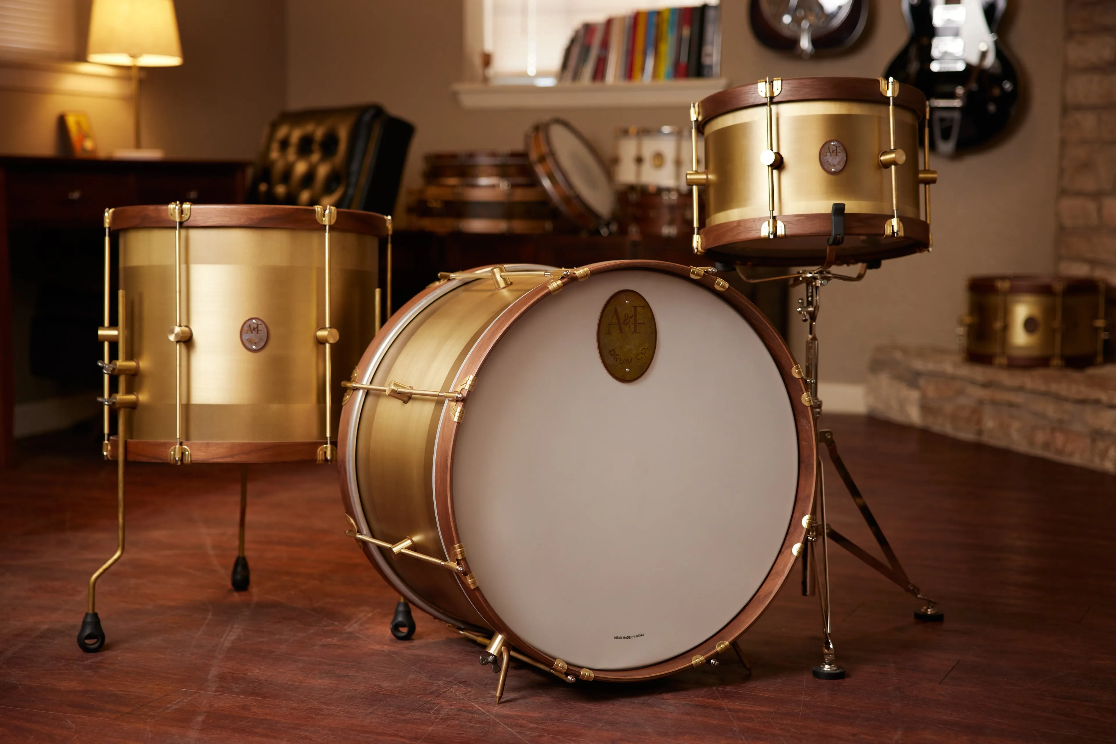 The Royal Two-Tone Brass Rack Tom