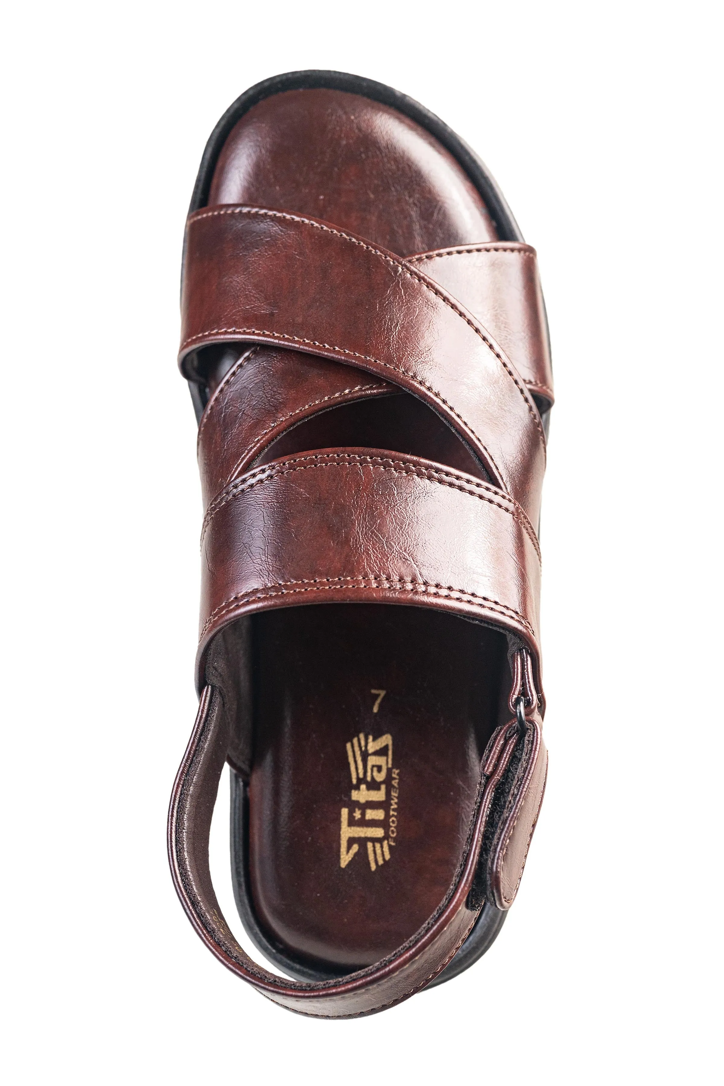 Titas Gents Brown Sandal (Gs S 250104)