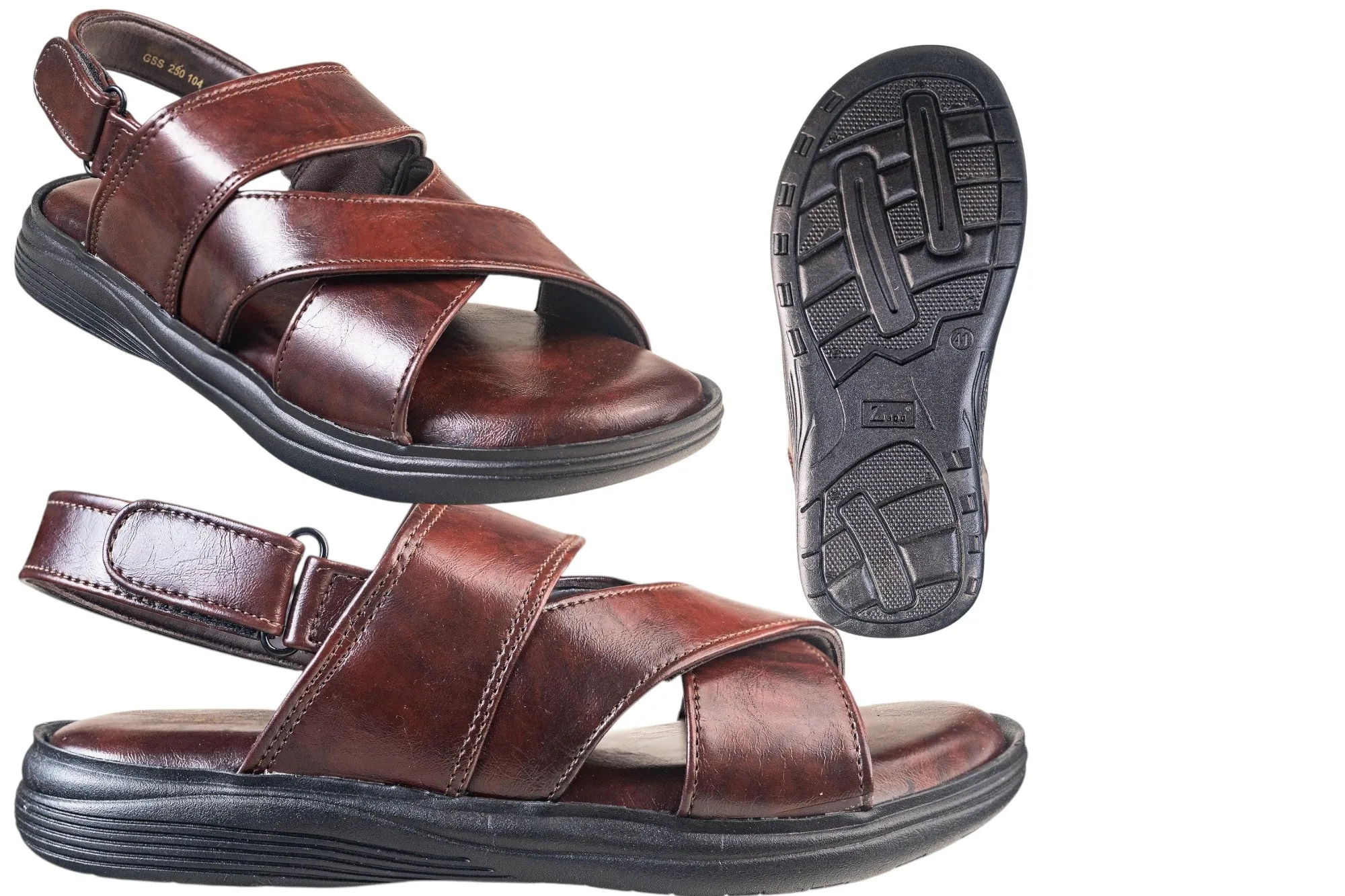 Titas Gents Brown Sandal (Gs S 250104)