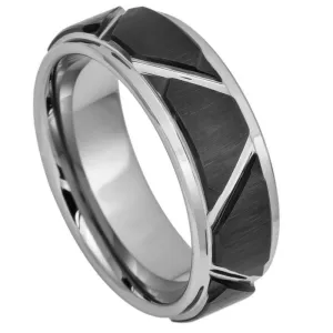 Two Tone Trapezoid Band