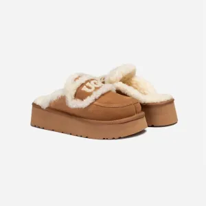 Ugg Slipper Ladies Platform Violet Chestnut 38